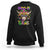 Mardi Gras Sweatshirt Moo-di Bead Heifer Cow Fat Tuesday Festival TS09 Black Printyourwear