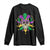 Mardi Gras Funny Sugar Skull Fat Tuesday New Orleans Long Sleeve Shirt TS09 Black Print Your Wear