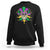 Mardi Gras Funny Sugar Skull Fat Tuesday New Orleans Sweatshirt TS09 Black Printyourwear