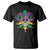 Mardi Gras Funny Sugar Skull Fat Tuesday New Orleans T Shirt TS09 Black Printyourwear