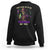 Mardi Gras Sweatshirt Don't Make Me Go All Voodoo On You Skeleton Witch Doctor TS09 Black Printyourwear