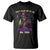 Mardi Gras T Shirt Don't Make Me Go All Voodoo On You Skeleton Witch Doctor TS09 Black Printyourwear