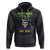 Mardi Gras Hoodie Don't Make Me Go All Voodoo On You Skull TS09 Black Printyourwear