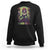 Mardi Gras Sweatshirt Voodoo Queen Skeleton Witch Creepy Skull TS09 Black Printyourwear