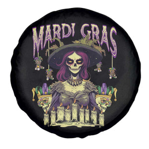 Mardi Gras Spare Tire Cover Voodoo Queen Creepy Doll TS09 Print Your Wear