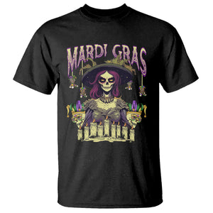 Mardi Gras T Shirt Voodoo Queen Creepy Doll TS09 Black Printyourwear