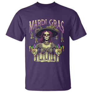 Mardi Gras T Shirt Voodoo Queen Creepy Doll TS09 Purple Printyourwear