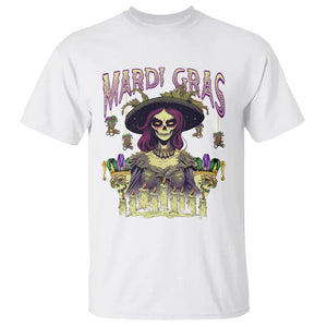 Mardi Gras T Shirt Voodoo Queen Creepy Doll TS09 White Printyourwear