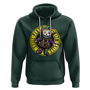 I Still Play With Doll Voodoo Mardi Gras Hoodie TS09 Dark Forest Green Printyourwear