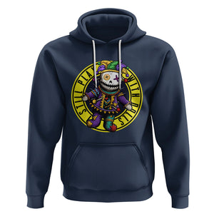 I Still Play With Doll Voodoo Mardi Gras Hoodie TS09 Navy Printyourwear