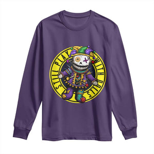 I Still Play With Doll Voodoo Mardi Gras Long Sleeve Shirt TS09 Purple Print Your Wear