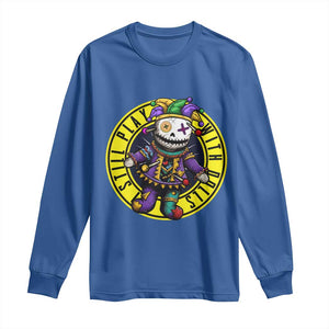 I Still Play With Doll Voodoo Mardi Gras Long Sleeve Shirt TS09 Royal Blue Print Your Wear