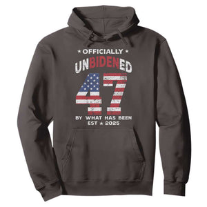 Funny Trump Hoodie Unbidened By What Has Been Pun TS09 Dark Chocolate Print Your Wear