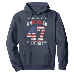 Funny Trump Hoodie Unbidened By What Has Been Pun TS09 Navy Print Your Wear