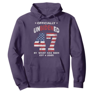 Funny Trump Hoodie Unbidened By What Has Been Pun TS09 Purple Print Your Wear