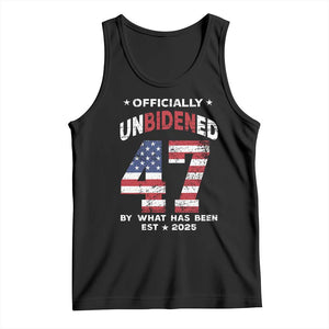 Funny Trump Tank Top Unbidened By What Has Been Pun TS09 Black Print Your Wear