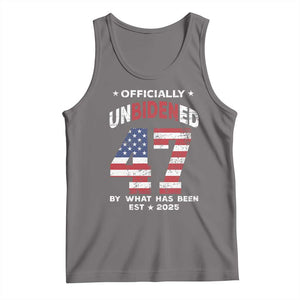 Funny Trump Tank Top Unbidened By What Has Been Pun TS09 Deep Heather Print Your Wear