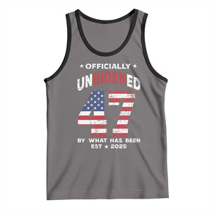 Funny Trump Tank Top Unbidened By What Has Been Pun TS09 Deep Heather Black Print Your Wear