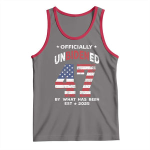 Funny Trump Tank Top Unbidened By What Has Been Pun TS09 Deep Heather Red Print Your Wear