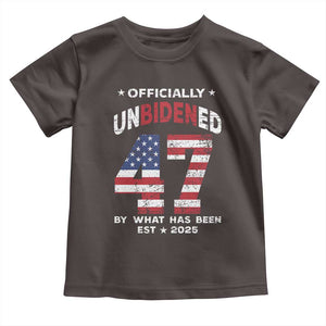 Funny Trump Toddler T Shirt Unbidened By What Has Been Pun TS09 Dark Chocolate Print Your Wear