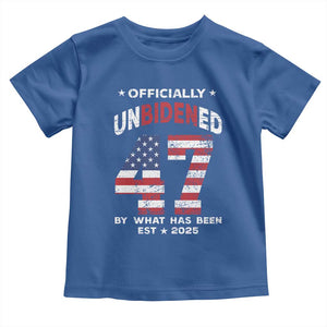 Funny Trump Toddler T Shirt Unbidened By What Has Been Pun TS09 Royal Blue Print Your Wear