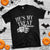 Halloween Couple Matching T Shirt He's My Treat Skeleton Hand TS09 Black Print Your Wear