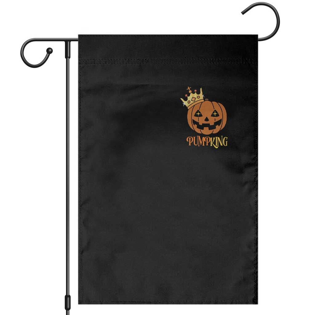 Halloween Couple Matching Garden Flag Pumpking Funny Spooky Pumpkin TS09 Black Print Your Wear