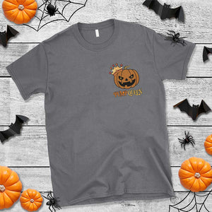 Halloween Couple Matching T Shirt Pumpqueen Funny Spooky Pumpkin TS09 Charcoal Print Your Wear