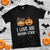 Halloween Couple Matching T Shirt I Love His Broom Stick TS09 Black Print Your Wear