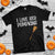 Halloween Couple Matching T Shirt I Love Her Pumpkins TS09 Black Print Your Wear