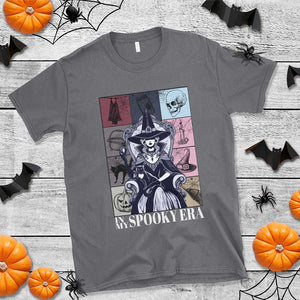 Halloween Witch T Shirt In My Spooky Era TS09 Charcoal Print Your Wear