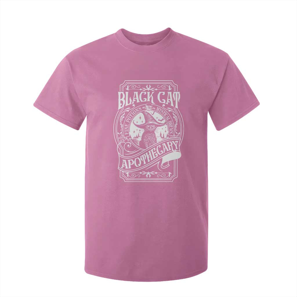 Black Cat Witch T Shirt For Kid Salem Apothecary Graphic Halloween TS09 Azalea Print Your Wear