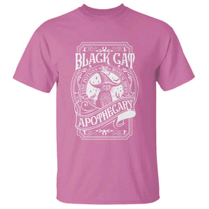 Black Cat Witch T Shirt Salem Apothecary Graphic Halloween TS09 Azalea Print Your Wear