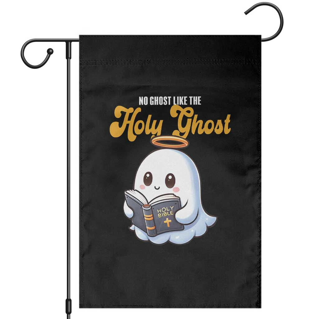 Funny Halloween Christian Garden Flag No Ghost Like The Holy Ghost TS09 Black Print Your Wear