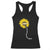 Be Kind Racerback Tank Top In A World Where You Can Be Anything Sunflower TS09 Black Print Your Wear