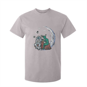 Funny Alien Ink Astronaut Outer Space T Shirt For Kid TS09 Ice Gray Print Your Wear