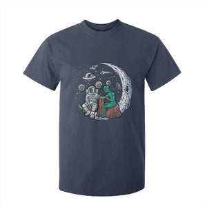 Funny Alien Ink Astronaut Outer Space T Shirt For Kid TS09 Navy Print Your Wear