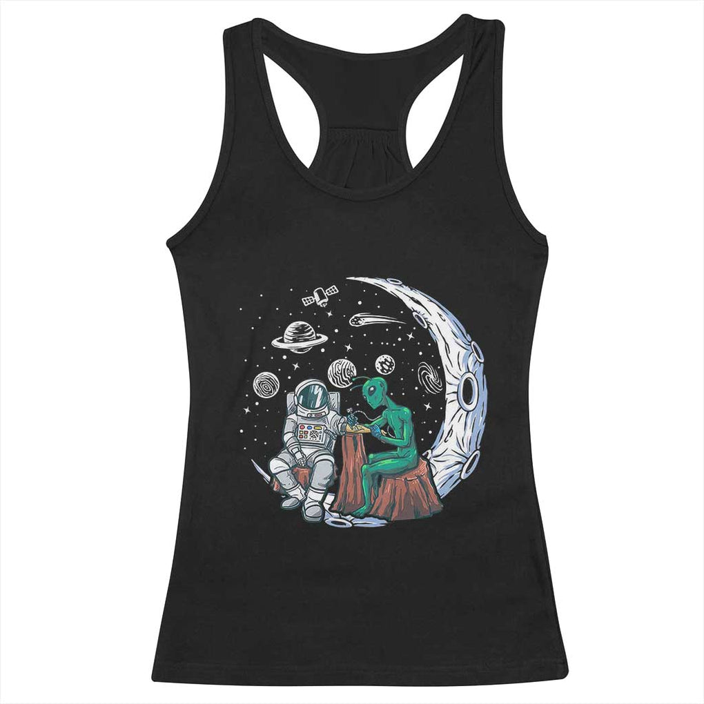 Funny Alien Ink Astronaut Outer Space Racerback Tank Top TS09 Black Print Your Wear