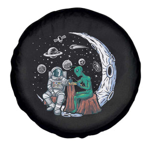 Funny Alien Ink Astronaut Outer Space Spare Tire Cover TS09 Print Your Wear