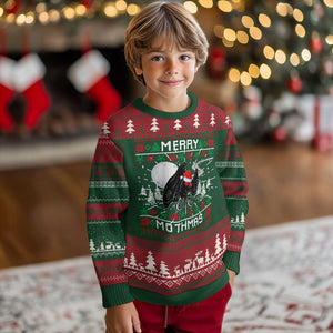 Merry Mothmas Santa Mothman Xmas Night Ugly Christmas Sweater TS09 Christmas Print Your Wear
