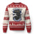 Icelandic Xmas Ugly Christmas Sweater Yule Cat Jolakotturinn Xmas Eve TS09 Red Print Your Wear