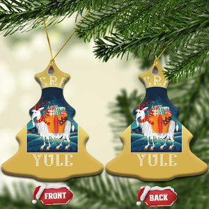 Yule Goat Christmas Ornament Jul Nordic Yuletide TS09 Christmas Tree Gold Print Your Wear