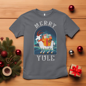 Yule Goat Jul Nordic Yuletide Merry Christmas T Shirt TS09 Charcoal Printyourwear