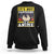 It's Not Cartoons It's Anime Sweatshirt Angry Eyes Japanese Manga TS09 Black Printyourwear