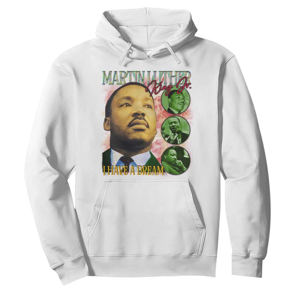 Martin Luther King Jr Hoodie I Have A Dream MLK Day Black History TS09 White Print Your Wear