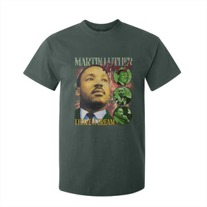 Martin Luther King Jr T Shirt For Kid I Have A Dream MLK Day Black History TS09 Dark Forest Green Print Your Wear