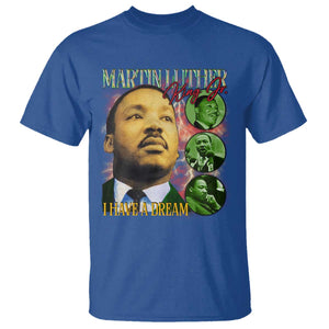 Martin Luther King Jr T Shirt I Have A Dream MLK Day Black History TS09 Royal Blue Print Your Wear