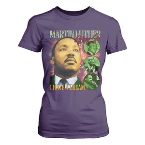 Martin Luther King Jr T Shirt For Women I Have A Dream MLK Day Black History TS09 Purple Print Your Wear