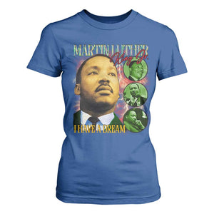 Martin Luther King Jr T Shirt For Women I Have A Dream MLK Day Black History TS09 Royal Blue Print Your Wear