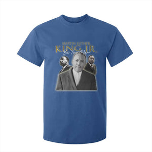 Martin Luther King Jr T Shirt For Kid Be The Man MLK Day Black History TS09 Royal Blue Print Your Wear